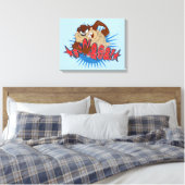TAZ™ Gecensureerd Canvas Afdruk (Insitu (Slaapkamer))