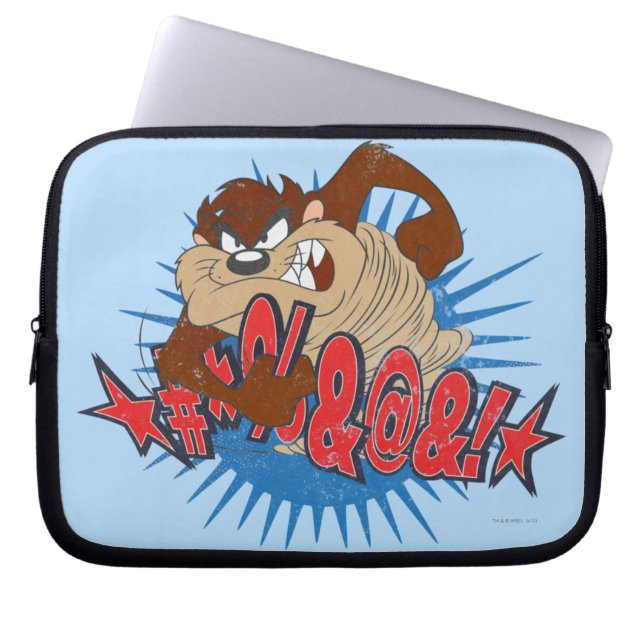 TAZ™ Gecensureerd Laptop Sleeve (Voorkant)