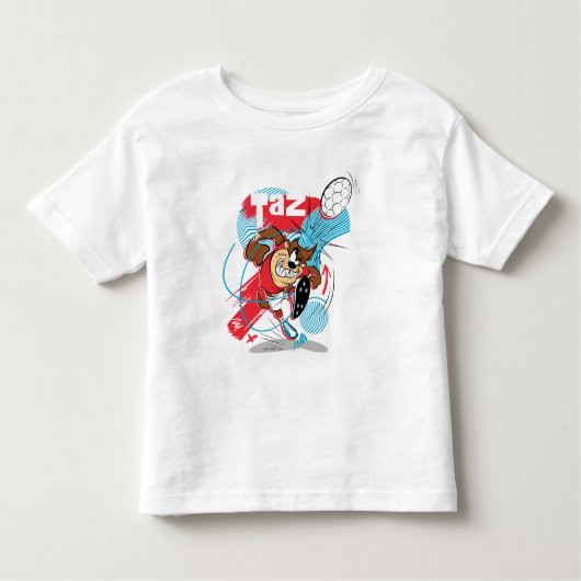 TAZ™ Headbutting Voetbal Kinder Shirts (Voorkant)