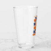 TAZ™ Hungry Smashing Through Checker Glas (Rechts)