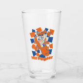 TAZ™ Hungry Smashing Through Checker Glas (Voorkant)