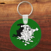 TAZ™ kerstboom Sleutelhanger (Voorkant)