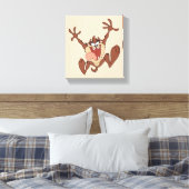 TAZ™ Leaping Canvas Afdruk (Insitu (Slaapkamer))