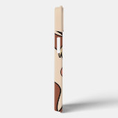 TAZ™ Leaping Case-Mate iPhone Case (Achterkant / Rechts)