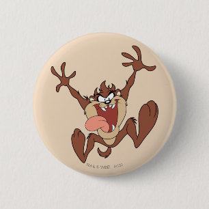 TAZ™ Leaping Ronde Button 5,7 Cm