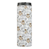 TAZ™ Line Art Color Pop Patroon Thermosbeker (Achterkant)