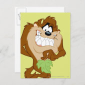 TAZ™ met blad Briefkaart (Voorkant / Achterkant)