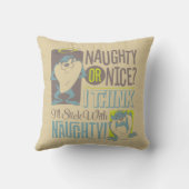 TAZ™- Naughty of Nice? Kussen (Achterkant)
