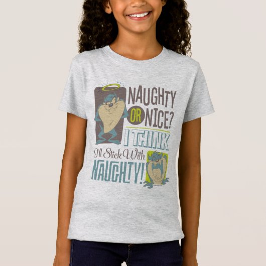 TAZ™- Naughty of Nice? T-shirt (Voorkant)