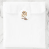 TAZ™ - Nerds Rule Ronde Sticker (Tas)