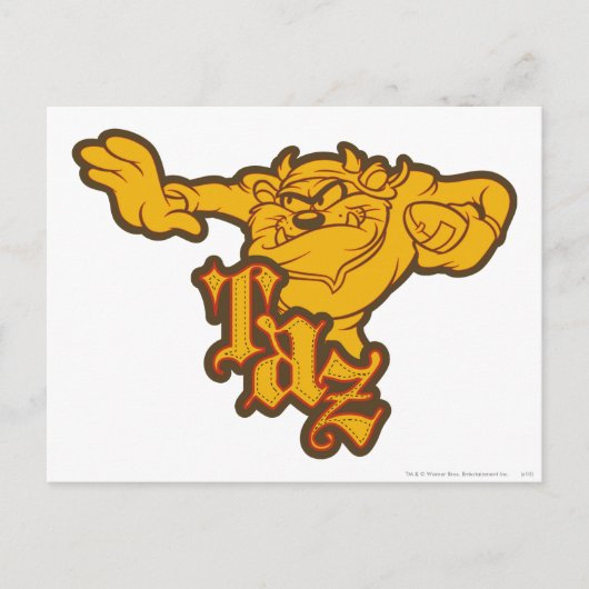 TAZ™ One Arm Study Briefkaart (Voorkant)