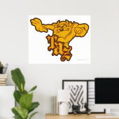 TAZ™ One Arm Study Poster (Thuiskantoor)