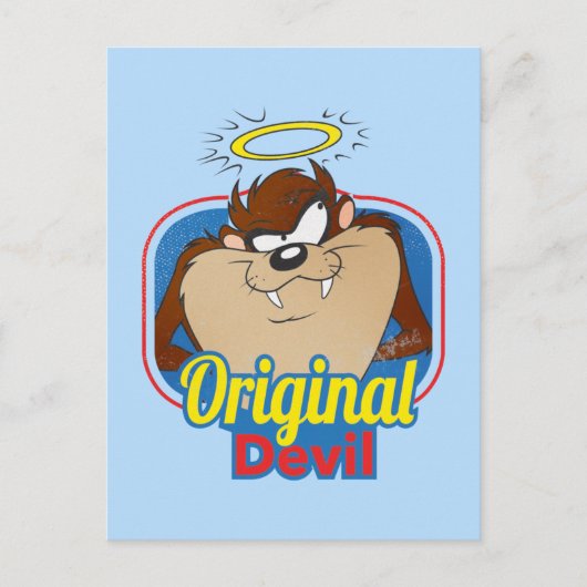 TAZ™ Original Devil Briefkaart (Voorkant)