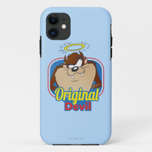 TAZ™ Original Devil Case-Mate iPhone Case (Achterkant)
