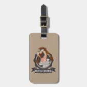 TAZ™ Outta Control Bagagelabel (Voorkant verticaal)