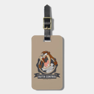 TAZ™ Outta Control Bagagelabel