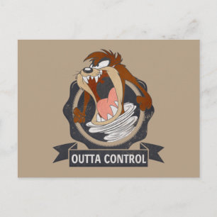 TAZ™ Outta Control Briefkaart