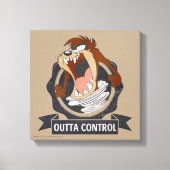 TAZ™ Outta Control Canvas Afdruk (Voorkant)