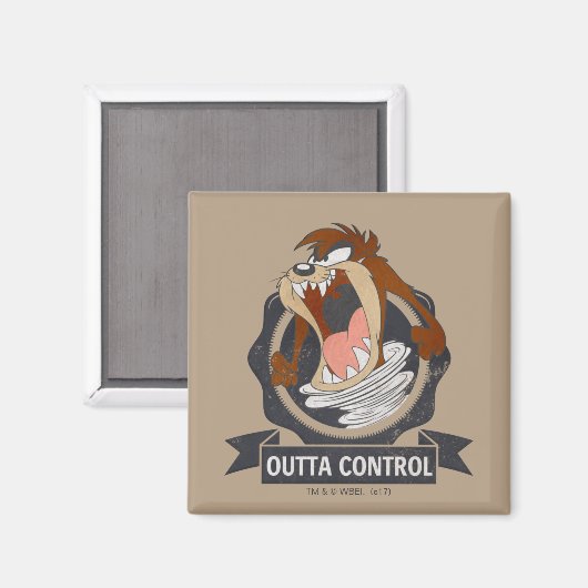 TAZ™ Outta Control Magneet (Voorkant / Achterkant)