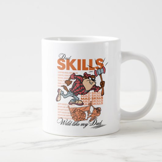 TAZ™ - Pap Skills Extra Grote Beker (Rechts)