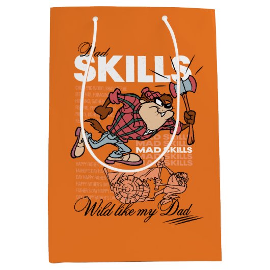 TAZ™ - Pap Skills Medium Cadeauzakje (Voorkant)