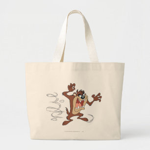 TAZ™ poseren 10 Grote Tote Bag