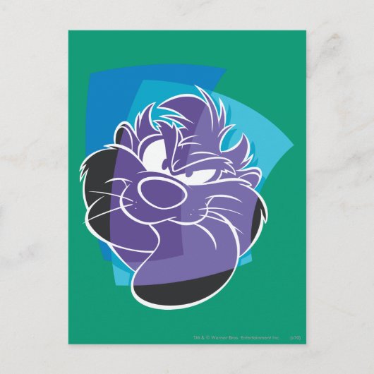 TAZ™ Pout Briefkaart (Voorkant)