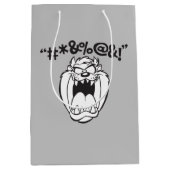 TAZ™ Schreeuwende Expletievelingen Medium Cadeauzakje (Voorkant)