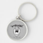 TAZ™ Schreeuwende Expletievelingen Sleutelhanger (Voorkant)