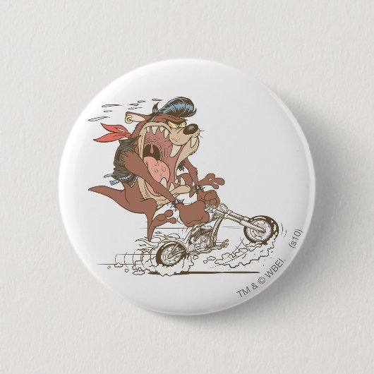 TAZ™ Slick Hog Ronde Button 5,7 Cm (Voorkant)