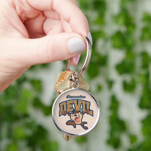 TAZ™ Tasmaanse Duivel Patch Sleutelhanger (Hand)