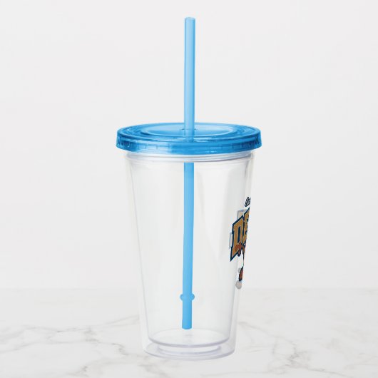 TAZ™ Tasmanian Devil Patch Acryl Drinkbeker (Rechts)