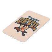 TAZ™ Tasmanian Devil Patch Magneet (Linkerzijde)