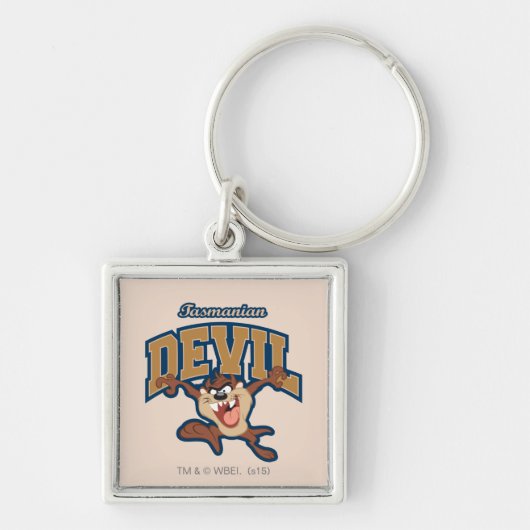 TAZ™ Tasmanian Devil Patch Sleutelhanger (Voorkant)