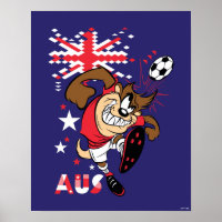 TAZ™ Team Australië Voetbal Grafisch