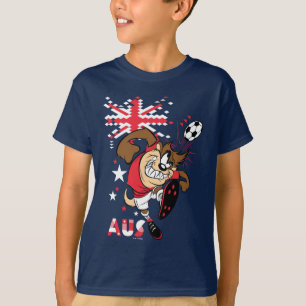 TAZ™ Team Australië Voetbal Grafisch T-shirt