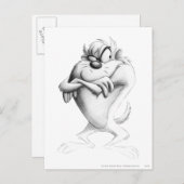 TAZ™ Tekening Briefkaart (Voorkant / Achterkant)