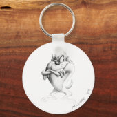 TAZ™-tekening Sleutelhanger (Voorkant)