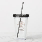 TAZ™ Toothy Grin Acryl Drinkbeker (Achterkant)