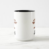 TAZ™ Toothy Grin | Jouw naam toevoegen Mok (Midden)