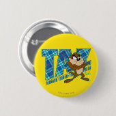 TAZ™ Tornado Terror Pset Ronde Button 5,7 Cm (Voorkant /achterkant)