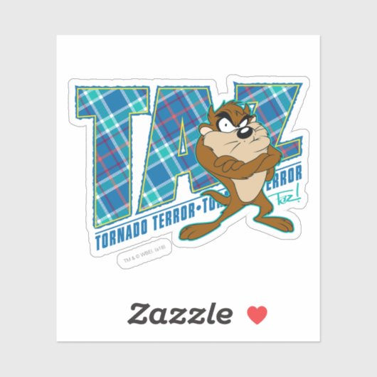 TAZ™ Tornado Terror Pset Sticker