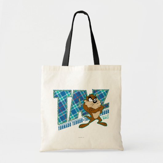 TAZ™ Tornado Terror Pset Tote Bag (Voorkant)