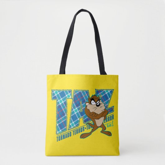 TAZ™ Tornado Terror Pset Tote Bag (Voorkant)