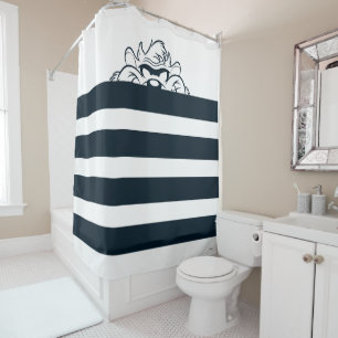 TAZ™ Verbergen in strepen Douchegordijn