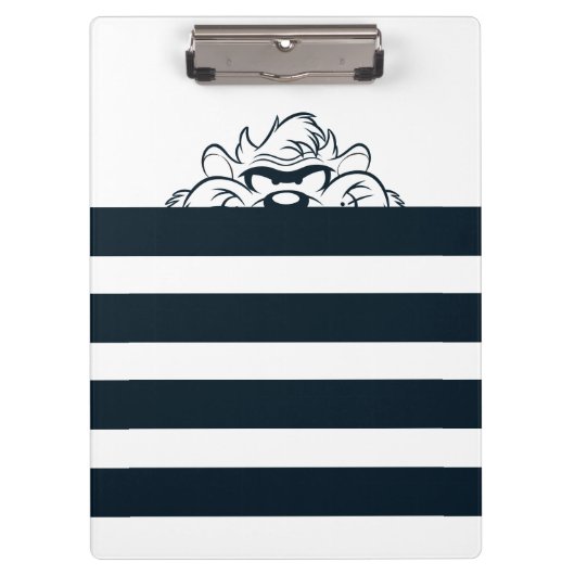 TAZ™ Verbergen in strepen Klembord (Voorkant)