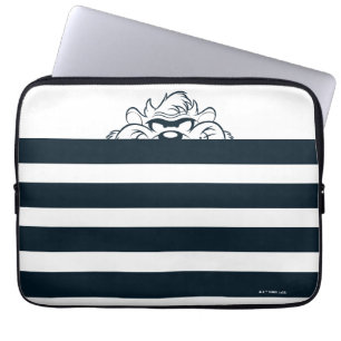 TAZ™ Verbergen in strepen Laptop Sleeve