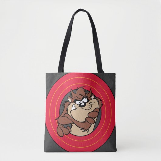 TAZ™ via LOONEY TUNES™ cirkels Draagtas (Voorkant)