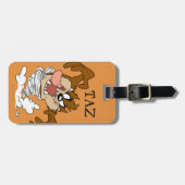 TAZ™ Whirling Tornado Bagagelabel (Voorkant horizontaal)