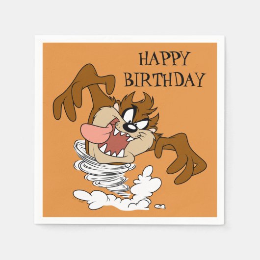 TAZ™ Whirling Tornado Servet (Voorkant)